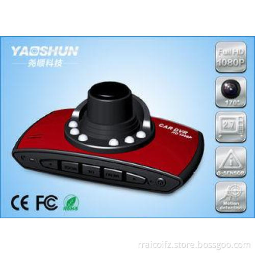 170 Degree Wide Angle Car DVR Recorder NT96650 Moving Detec